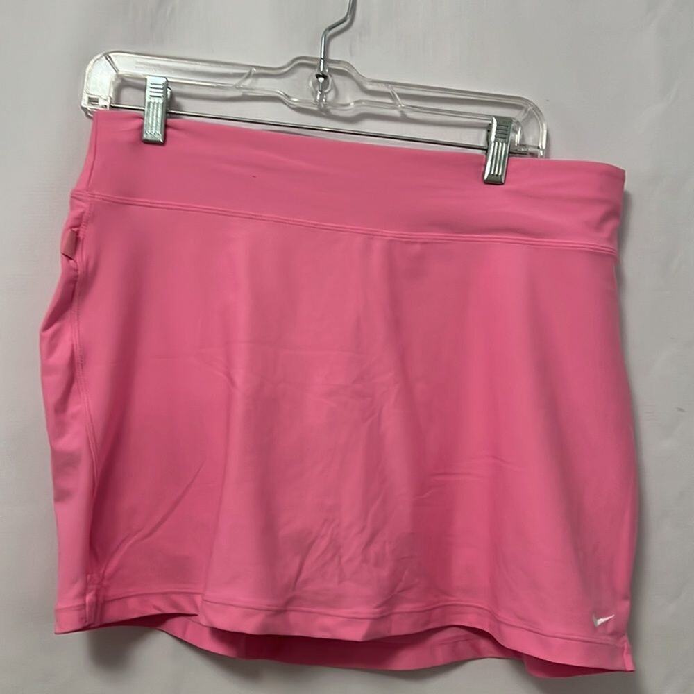NIKE COURT PINK DRI FIT SKORT SIZE L - Picture 2 of 7